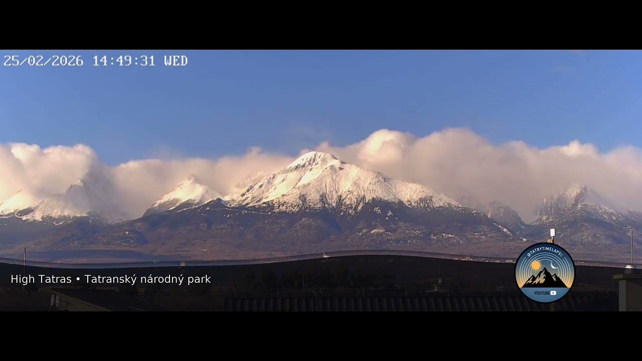 Tatry mountains Timelapse – 2026-02-25