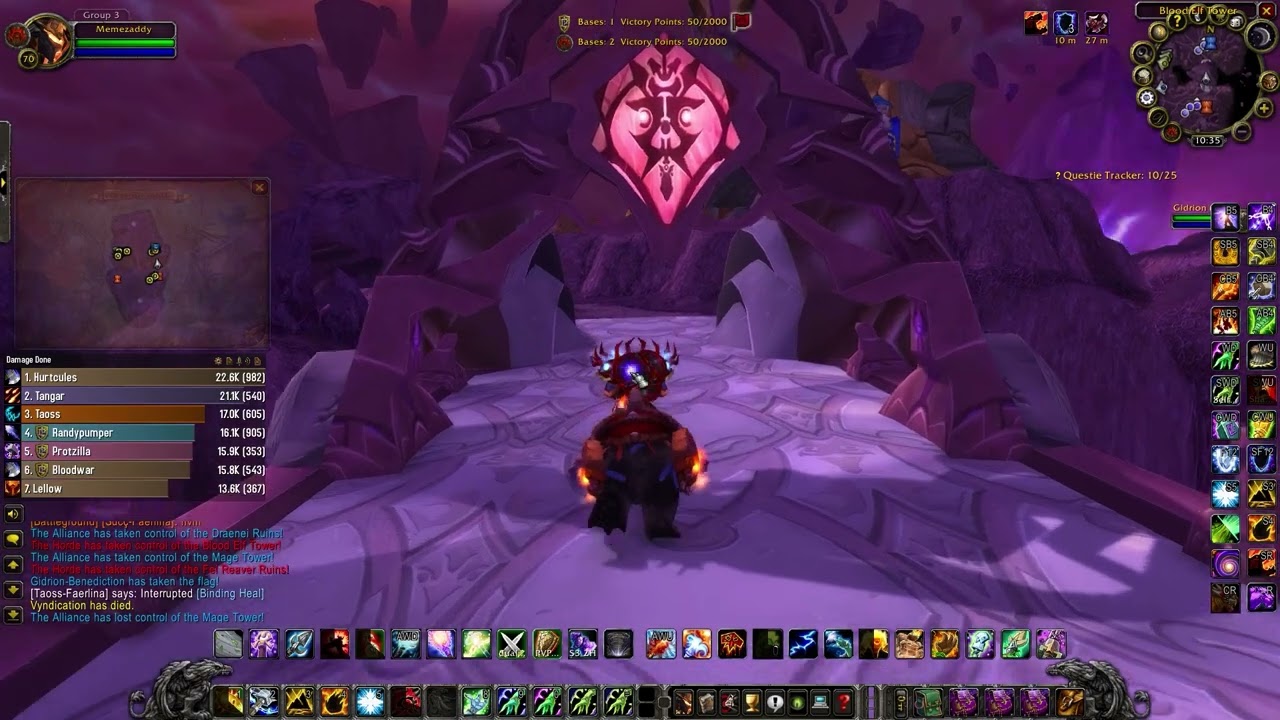 I am an elite mob /// WoW TBC Enhancement Shaman PVP
