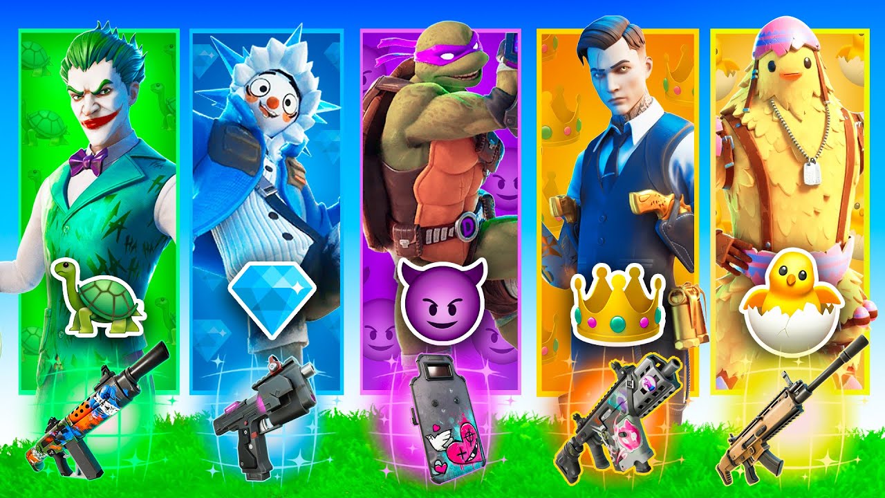 The *RANDOM* EMOJI BOSS Challenge in Fortnite!