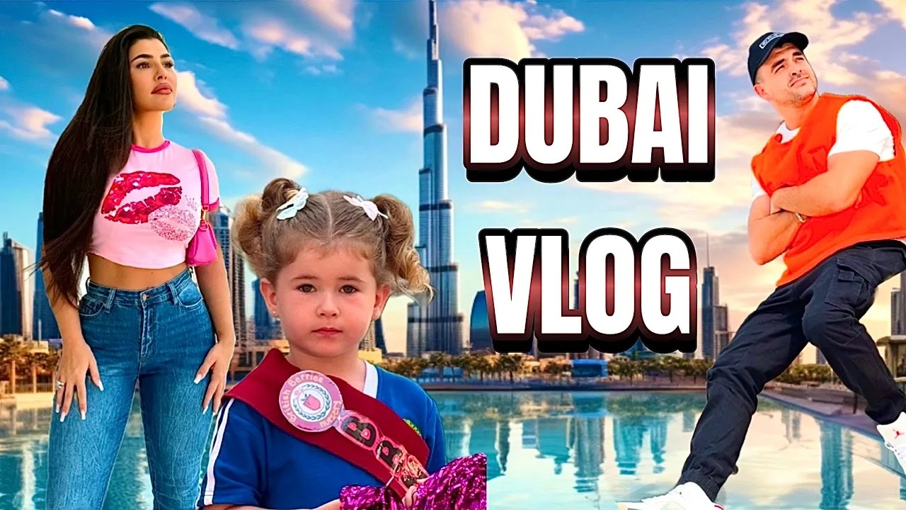 DUBAI VLOG | Наше первое семейное видеопутешествие начинается! 🌟 🎥
