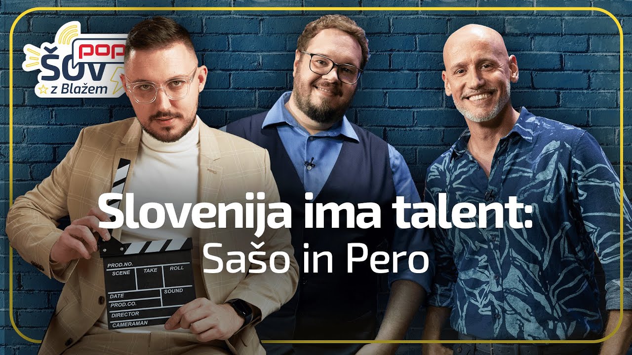 POP TV | POP šov z Blažem: Sašo Stare in Peter Poles | Izziv: 3 stvari 5 sekund ⏳