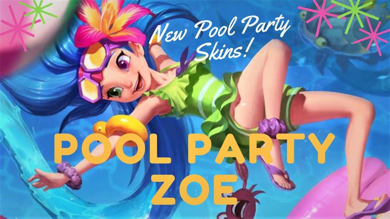 POOL PARTY ZOE SKIN SPOTLIGHT | NEW ZOE SKIN | TRUE NORTH KOALA