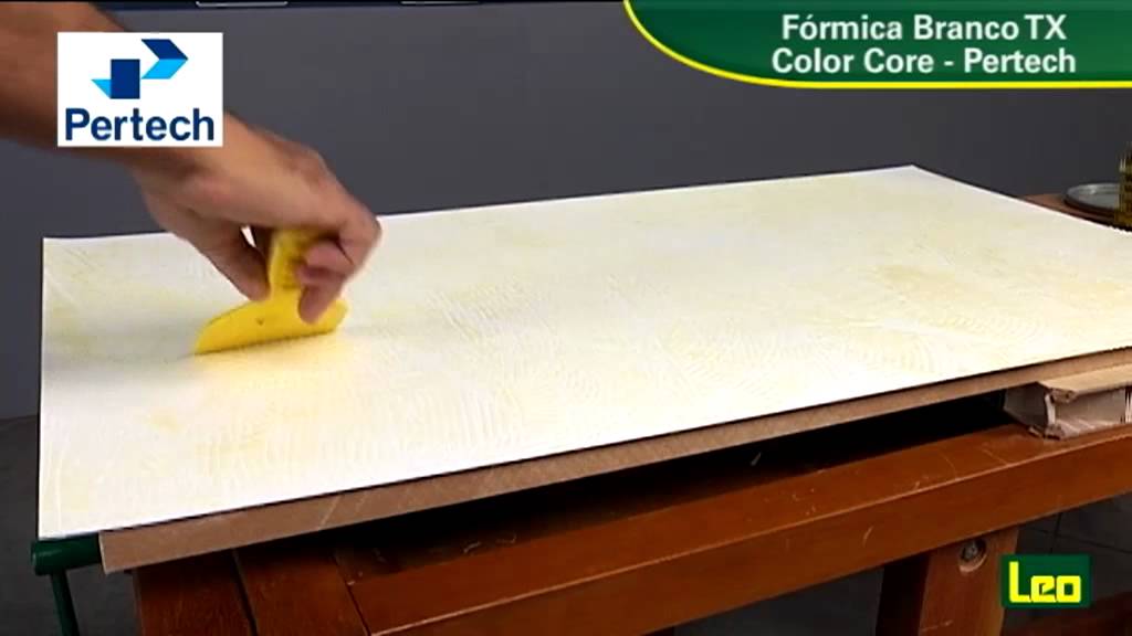 Fórmica branco TX Color Core Pertech