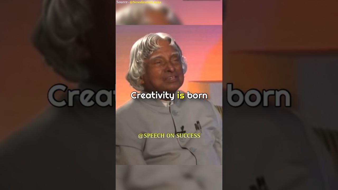 Сила творческого мышления | APJ Abdul Kalam✨