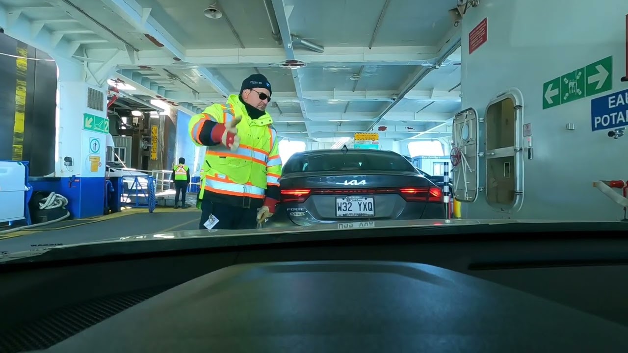 Quebec City to Levis Car Ferry