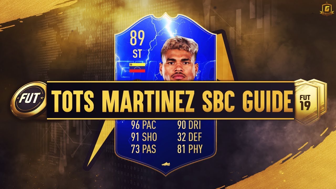 FIFA 19 TOTS Josef Martinez SBC Guide - 89 Rated, 50k Spend
