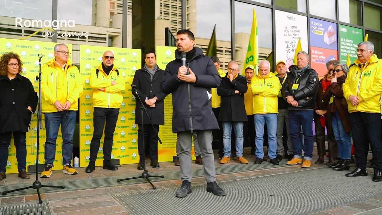 Mobilitazione Coldiretti a Bologna: la Romagna in prima linea per l’agricoltura italiana