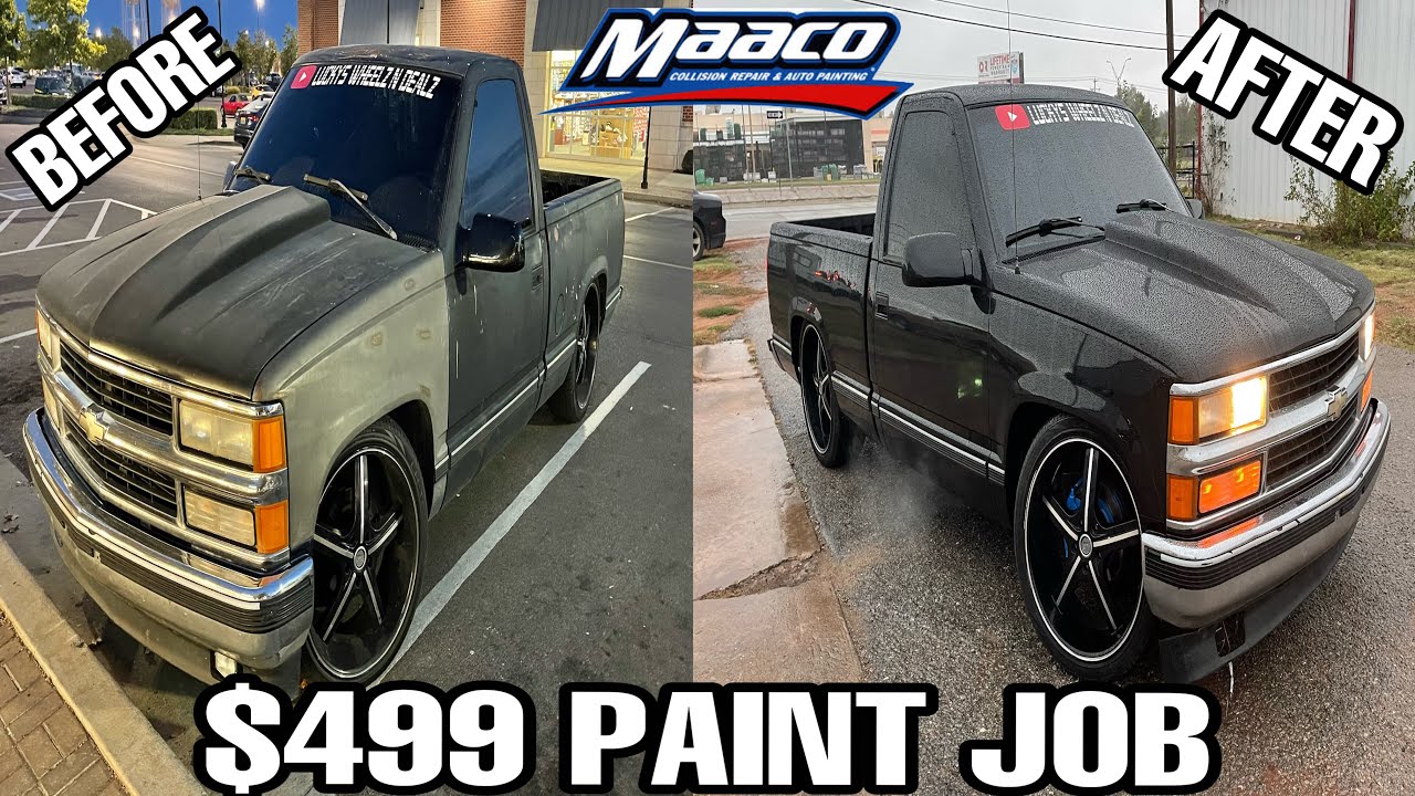 WHAT DOES A $499 MAACO PAINT JOB REALLY LOOK LIKE