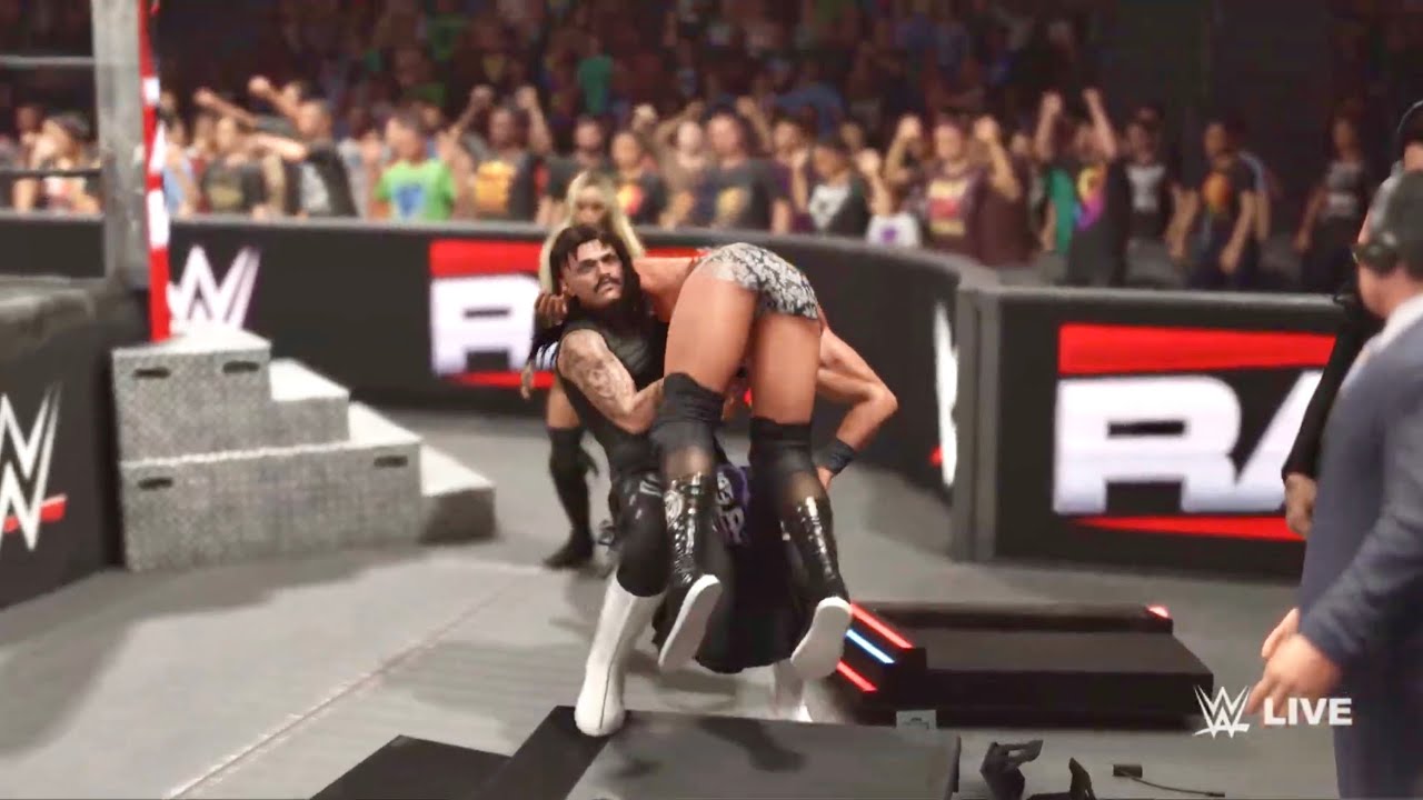 Ludwig Kaiser Vs. Dominik Mysterio w/Liv Morgan: Intercontinental Championship Match - WWE 2K25 PS5