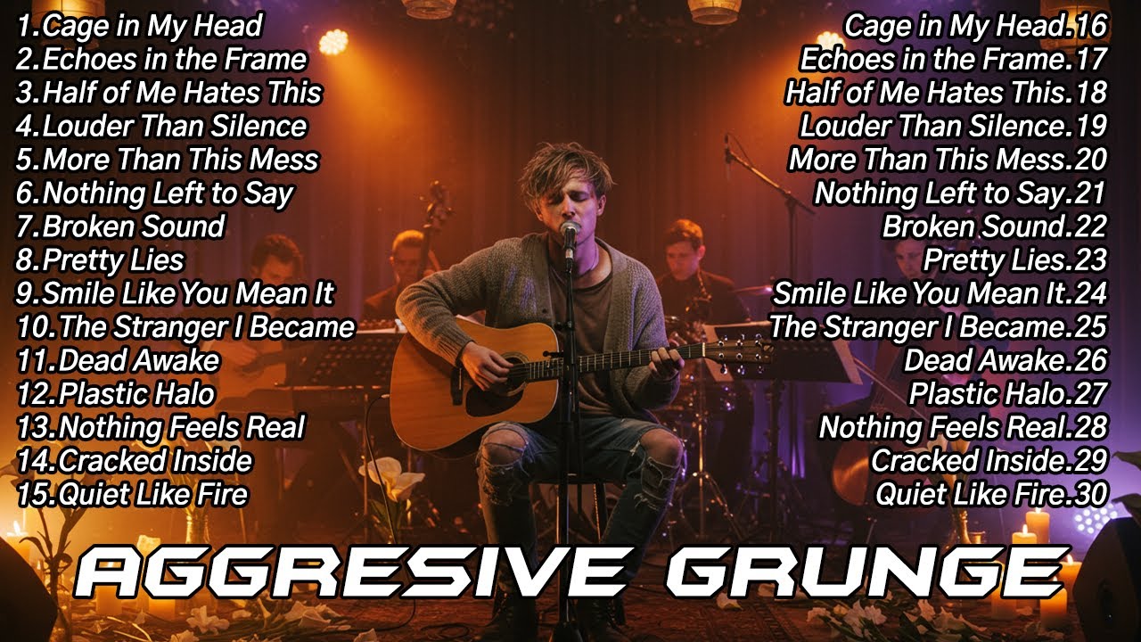 Ultimate 90s Alternative Rock & Aggressive Grunge Playlist