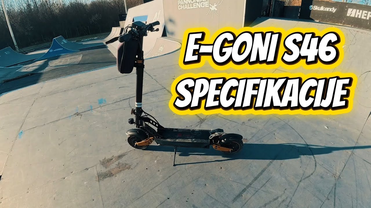 NOVI ROMOBIL E-GONI S46 SPECIFIKACIJE I TEST VOZNJA 