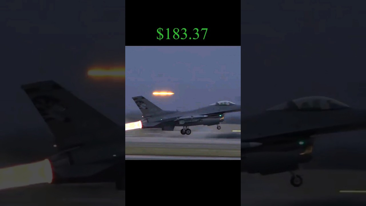 F-16 Afterburner Fuel Cost in Real Time