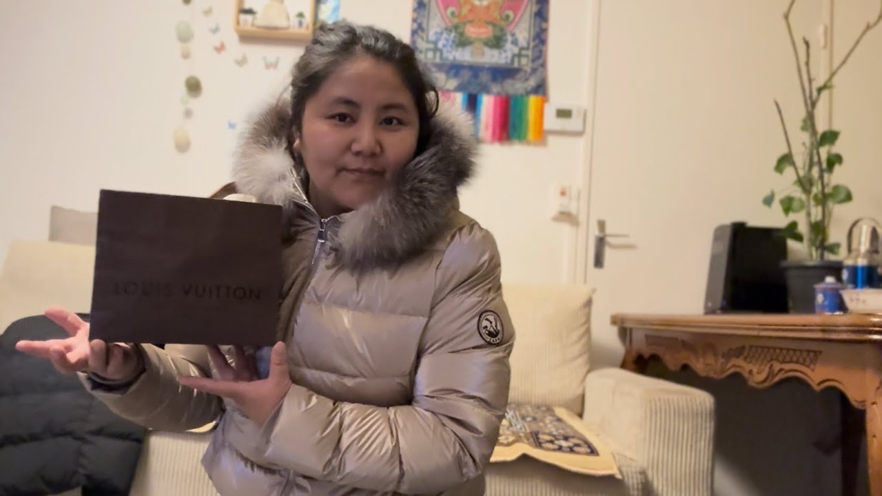 OMG! Unexpected winter gift 🎁 from Apa #LV#zapa#northface#tibetanvlogger 