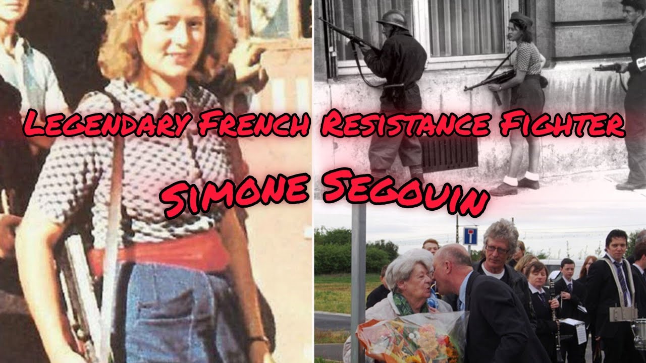 LEGENDARY French Resistance Fighter Simone Segouin WW2