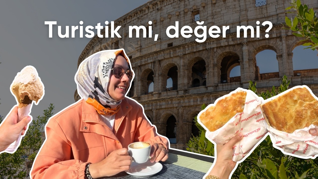 Roma’da Neler Yenir? 🇮🇹 | Pizza, Makarna, Dondurma | Hepsini Puanladım