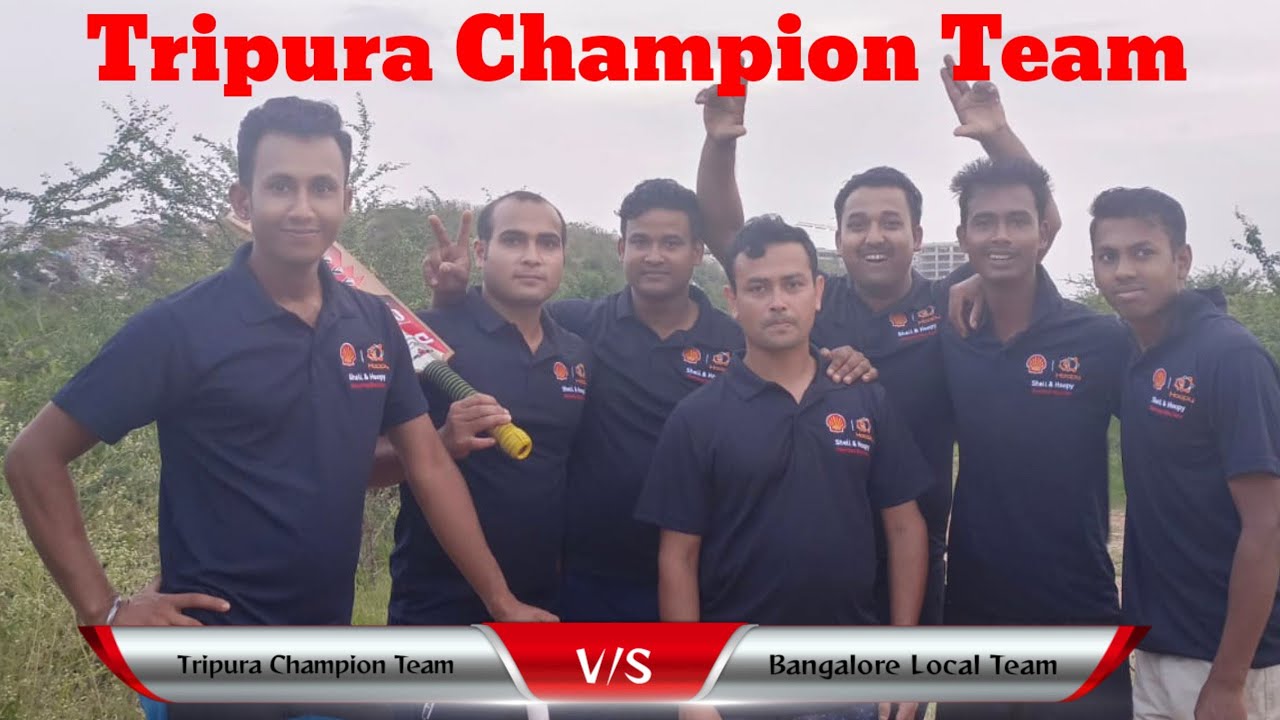 Cricket match Bangalore // Tripura champion Team VS Bangalore Local Team(New)