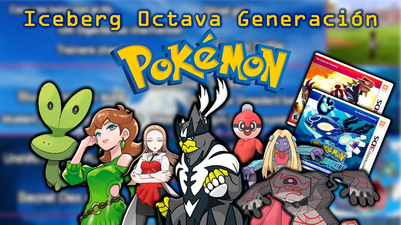Iceberg de Pokémon octava generación