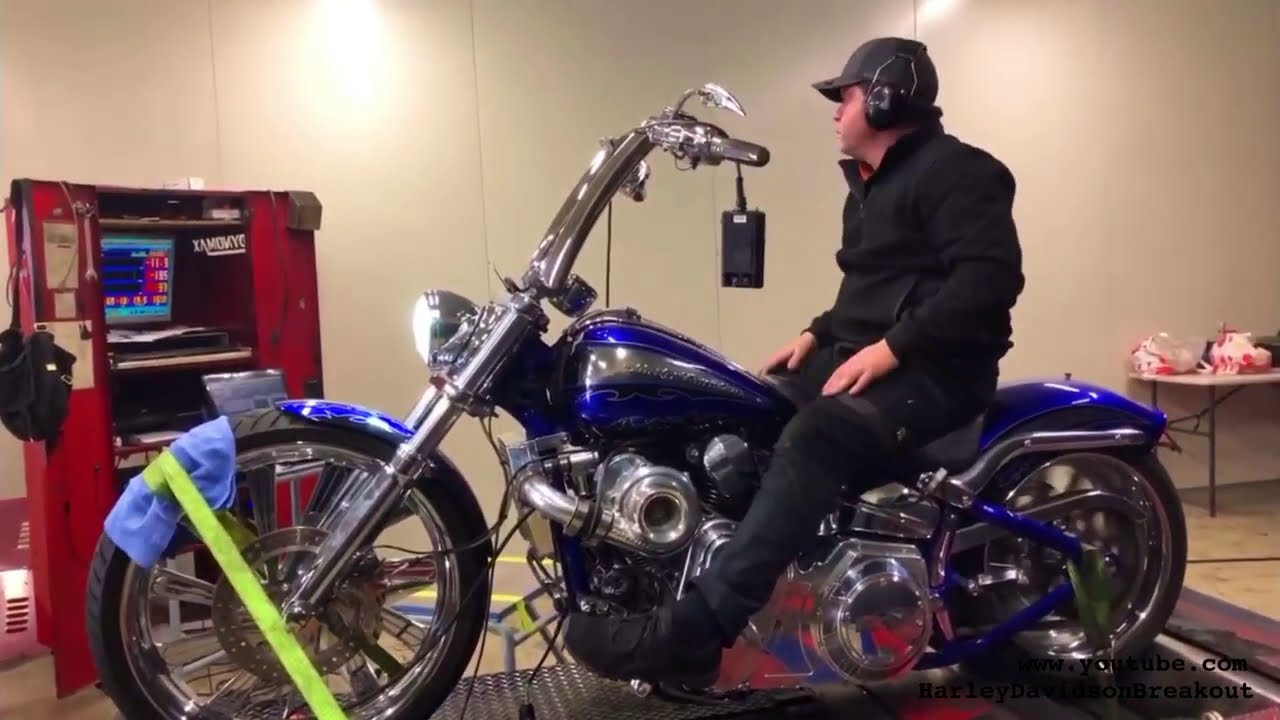 Harley Davidson Breakout CVO Turbo Test (196.4 HP) Saff Australia
