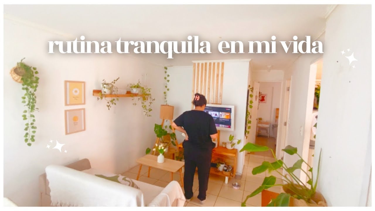 🌸 Rutina relajante para sentirte mejor contigo misma, ejercicio,autocuidado limpieza y cocinar🌿
