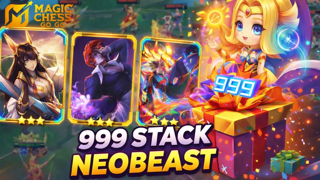 999 STACK NEOBEAST ! PERTAMA KALI JADI IN  LING,CHOU,LESLEY  B3 ! P ADU KUAT !