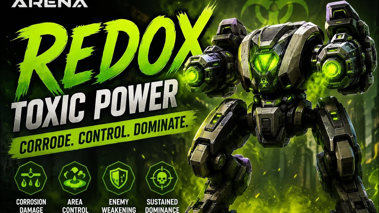 REDOX Is Absolutely BROKEN! ☣️ Best Build & Gameplay | Mech Arena