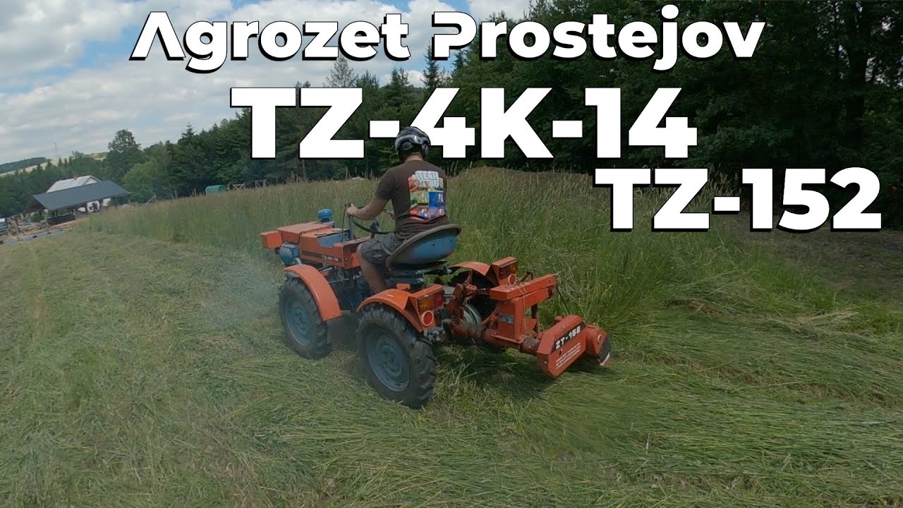 Agrozet TZ-4K-14 - Kosiarka Listwowa ZT-152 - Koszenie Trawy Traktorkiem