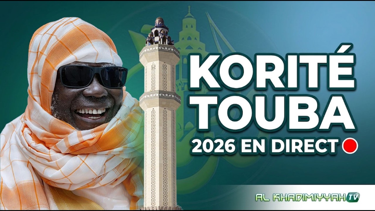 🔴 DIRECT TOUBA | Pri&egrave;re de la Korit&eacute; 2026 &agrave; la Grande Mosqu&eacute;e de Touba (A&iuml;d el-Fitr 1447H)