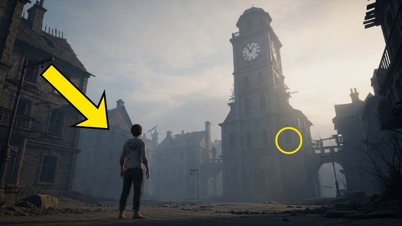 El niña huérfana se escondió en un reloj gigante abandonado — y al ver quién subía, rompió en llanto