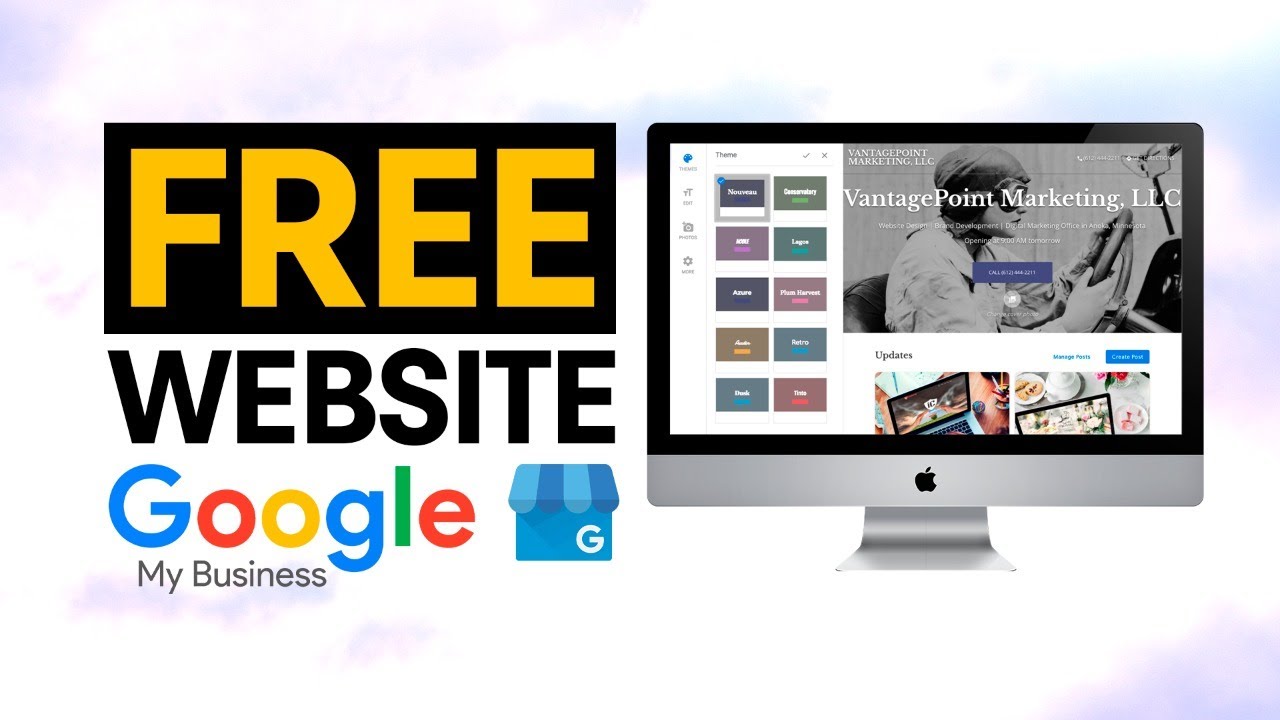 🟡 How To Create A FREE Google My Business Website (2026 Beginners)
