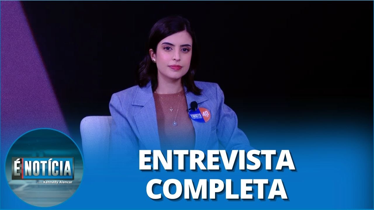 Eleições 2024: Sabatina com Tabata Amaral - PSB (29/08/24) | Completo