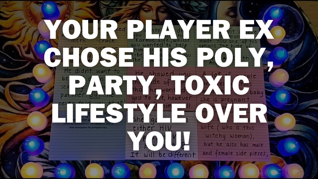 Your Player Ex Chose His Toxic, Party, Poly Lifestyle Over You DF! 💃🕺👿🎶🍷💊🤹🍺👻🤥