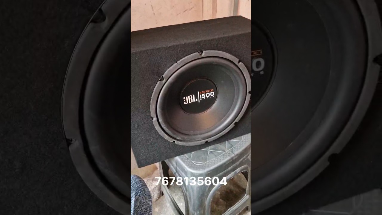 JBL 1500w Woofer 12 Inch With box