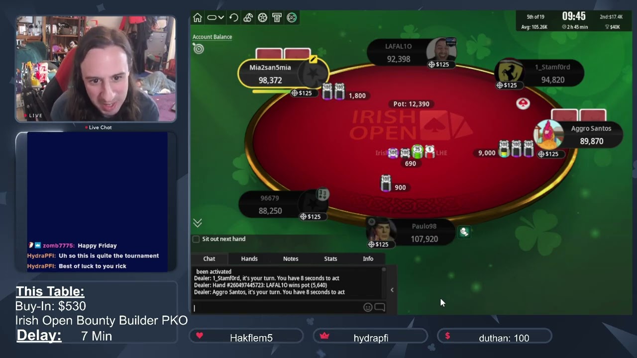 $530 Irish Open Bounty Builder High Roller!