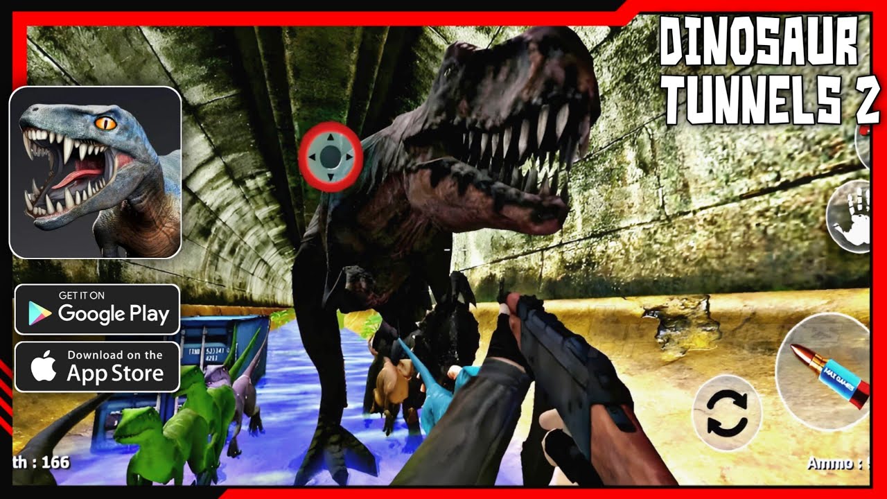 Dinosaur Tunnels 2 Gameplay Walkthrough (Android/iOS)