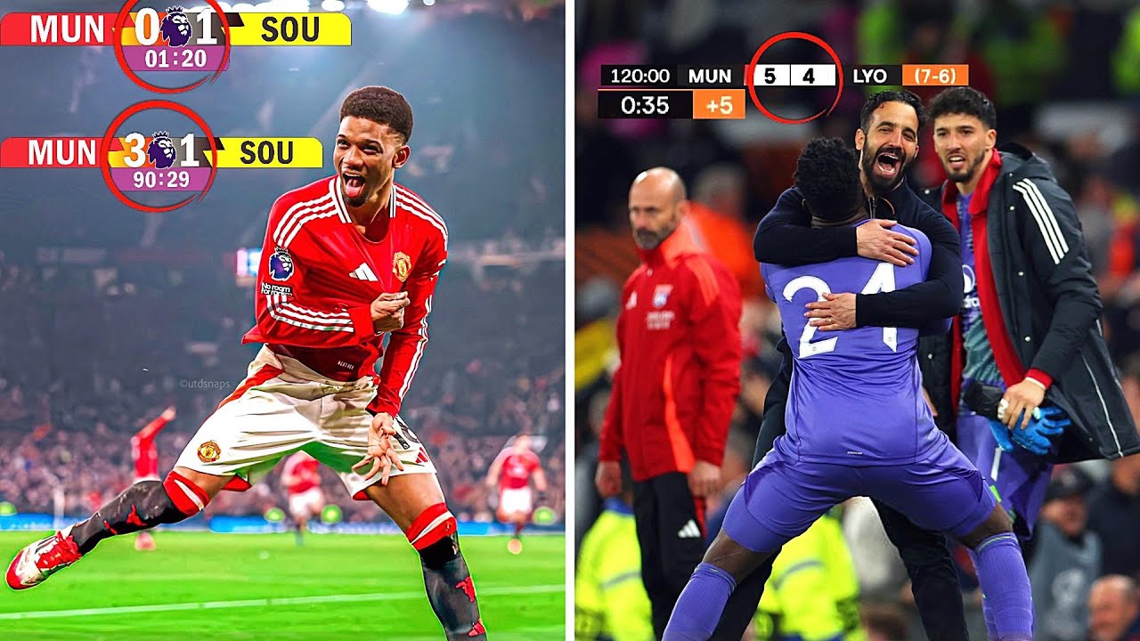 Manchester United's THRILLING Comebacks 2025!