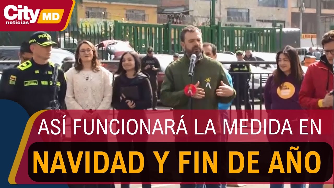 Distrito anuncia levantamiento del pico y placa para algunas fechas del Fin de A&ntilde;o | CityTv