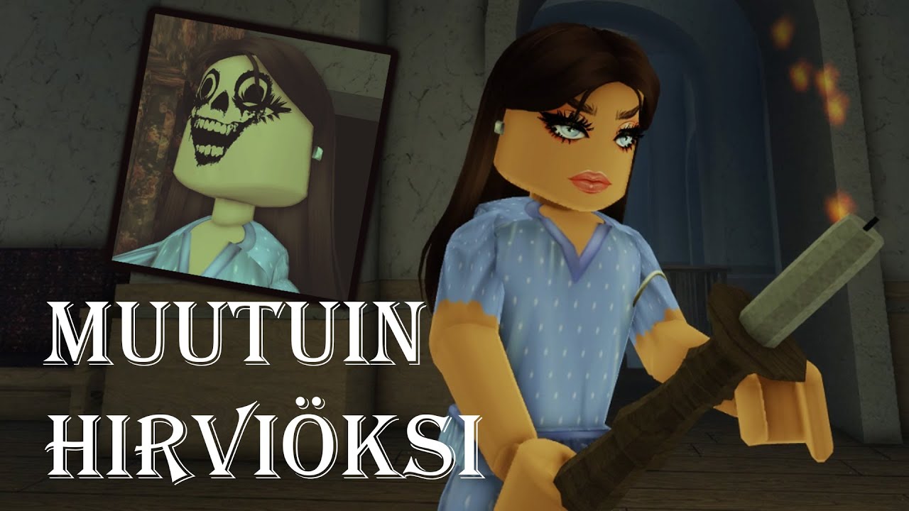 T&Auml;M&Auml; ROBLOX PELI MUUTTI MINUT HIRVI&Ouml;KSI (Roleplay)...