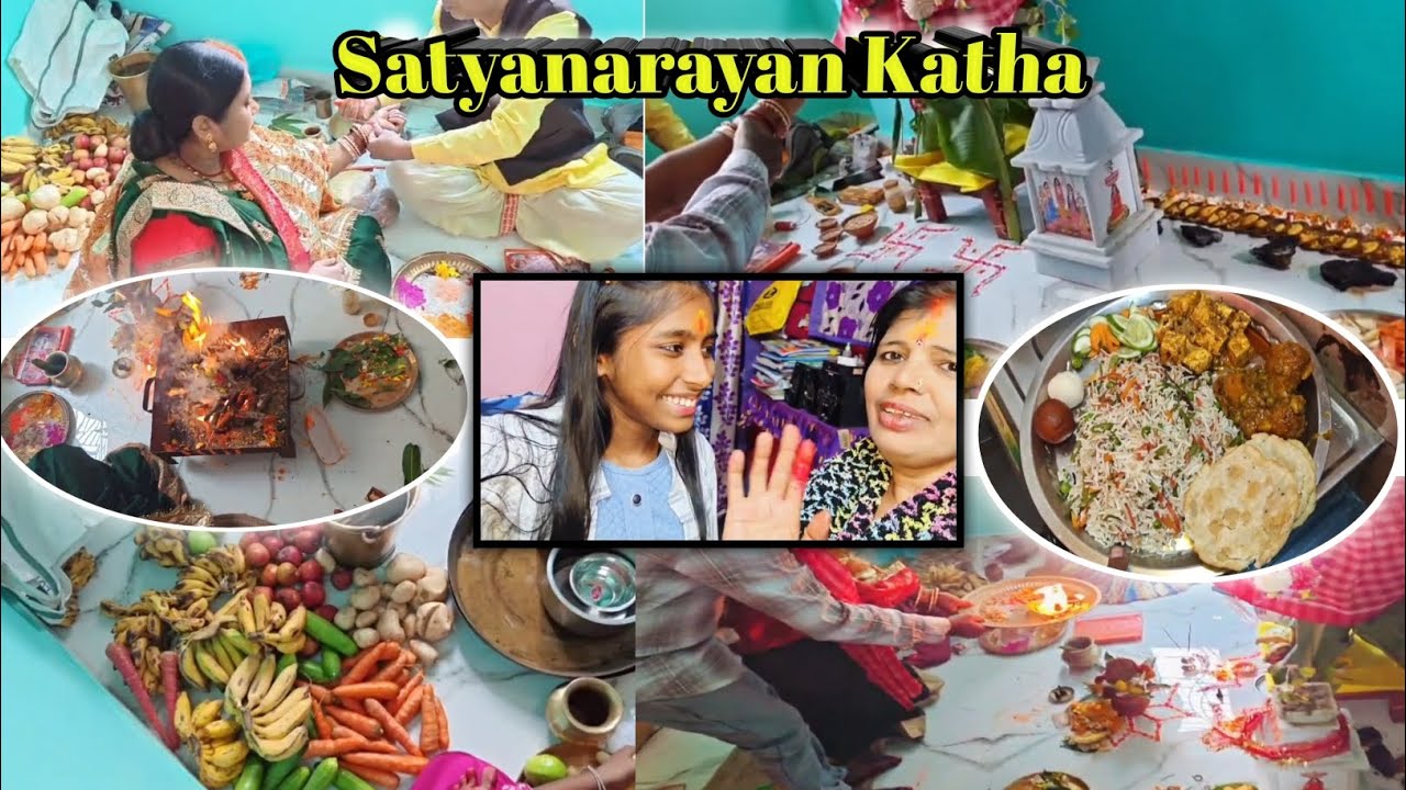 Shri Satyanarayan Katha vlog 😍🙏✨