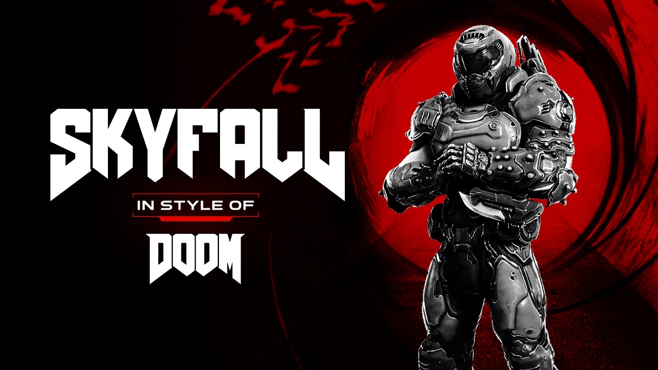 SKYFALL in style of DOOM (Cover by Andy Strider)