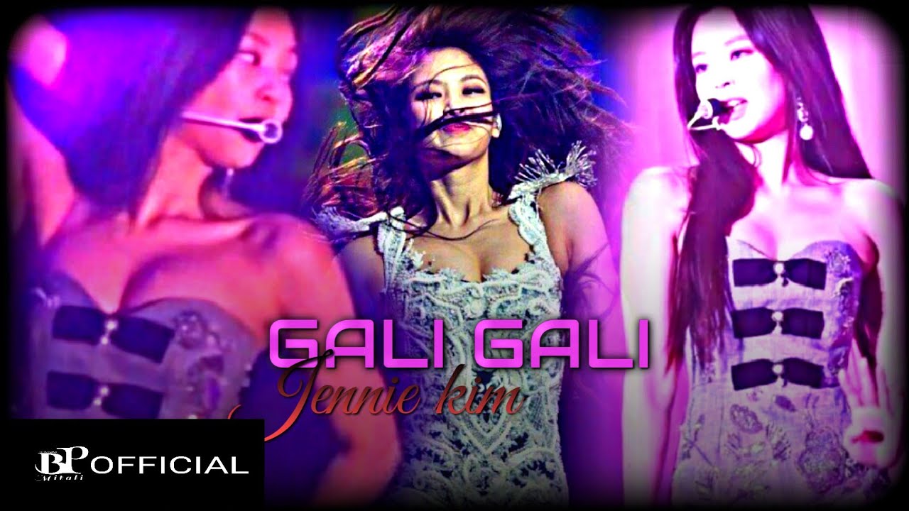 Gali gali x Jennie kim || FMV || hindi song #jennie #blackpink