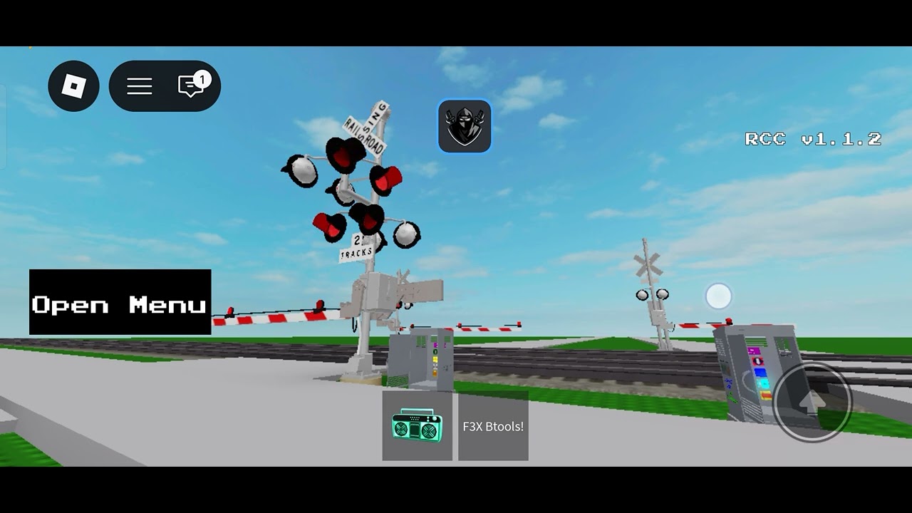 Pedestrian Railroad Crossing 