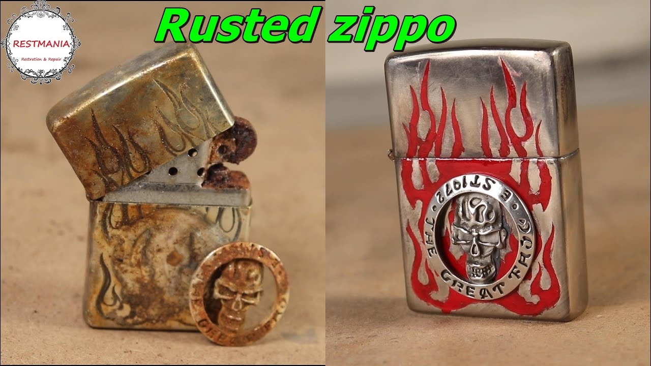 Restoration Rusted ZIPPO
