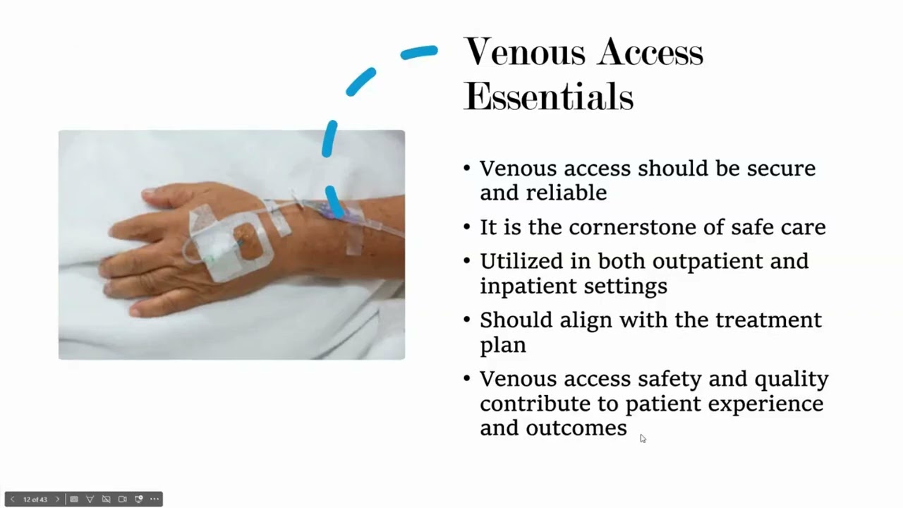 Nursing Grand Rounds 2025: Difficult Intravenous Access and Management