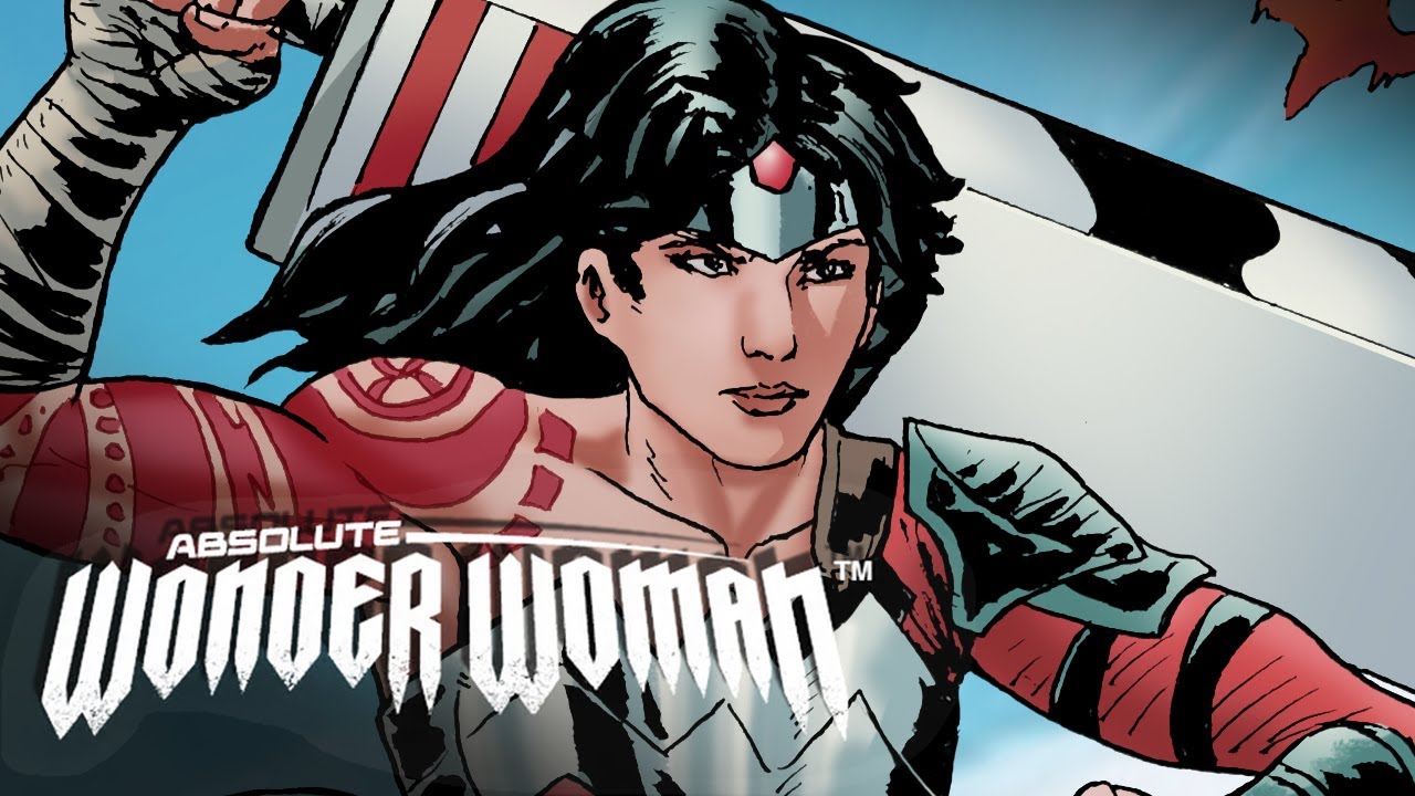 Drawing Absolute Wonder Woman