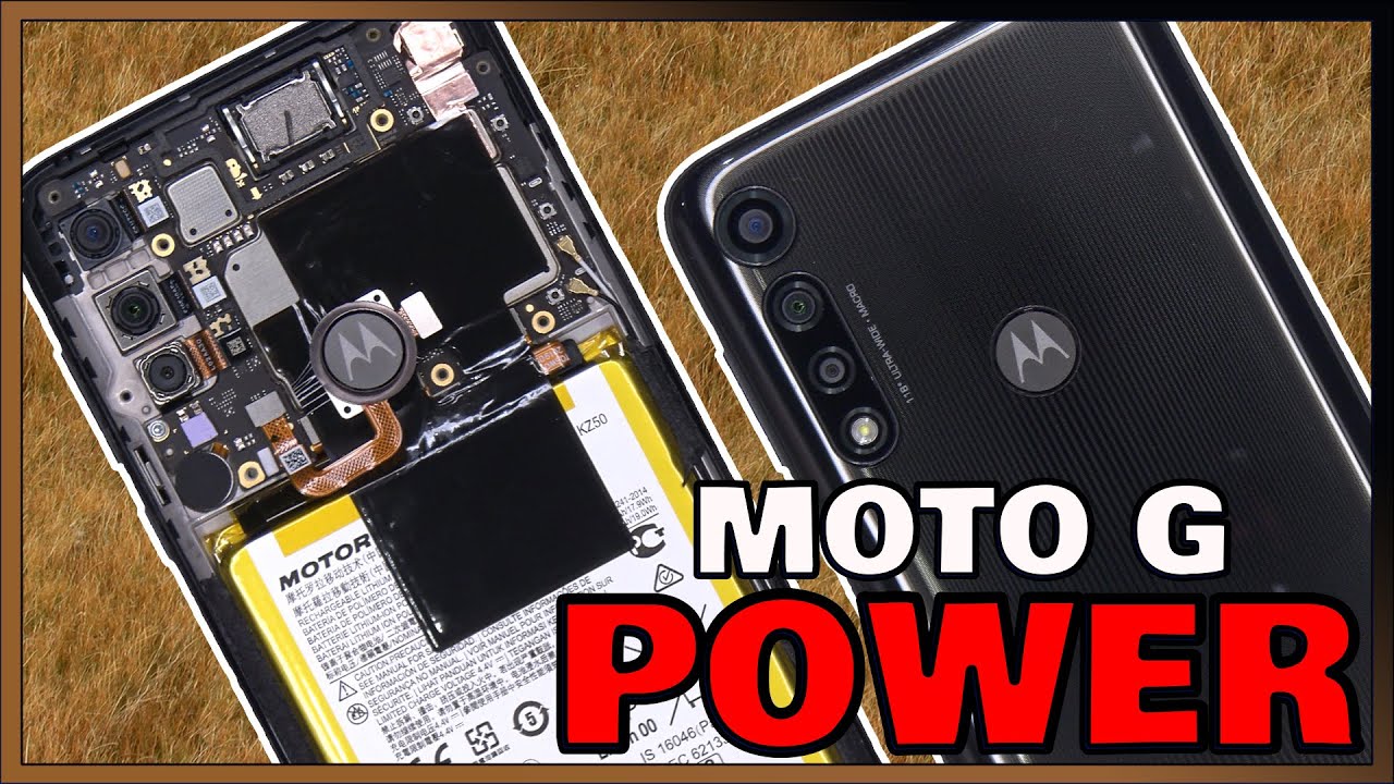 Motorola Moto G Power Disassembly Teardown Repair Video Review