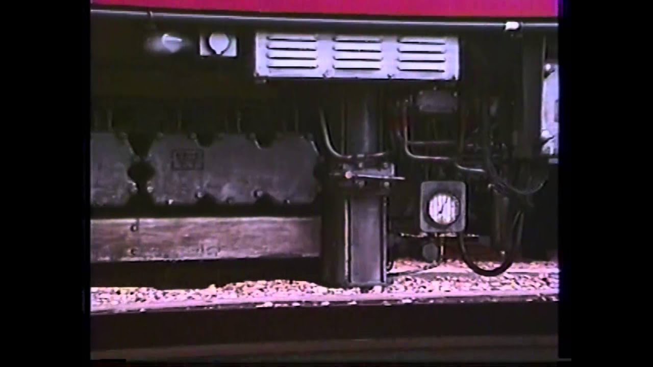 古い動画　キハ181-20 気動車 エンジン音　普段聞けない空ふかし ！コール！