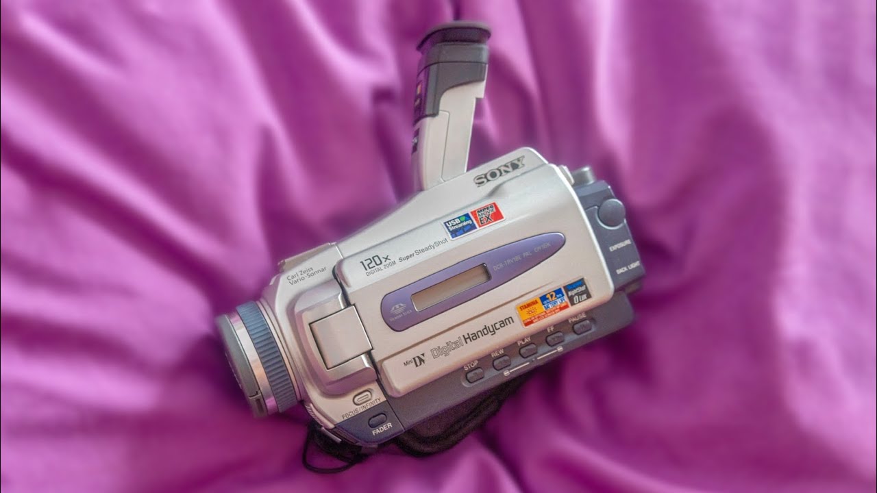 Camara VHS vs 4K | Las HANDYCAM Vintage aun EXISTEN! 🥵📹