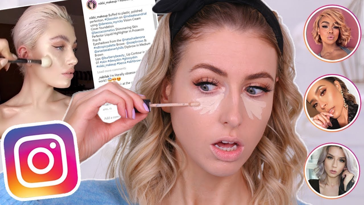 I Tried Products INSTAGRAM BEAUTY GURUS MADE ME BUY!