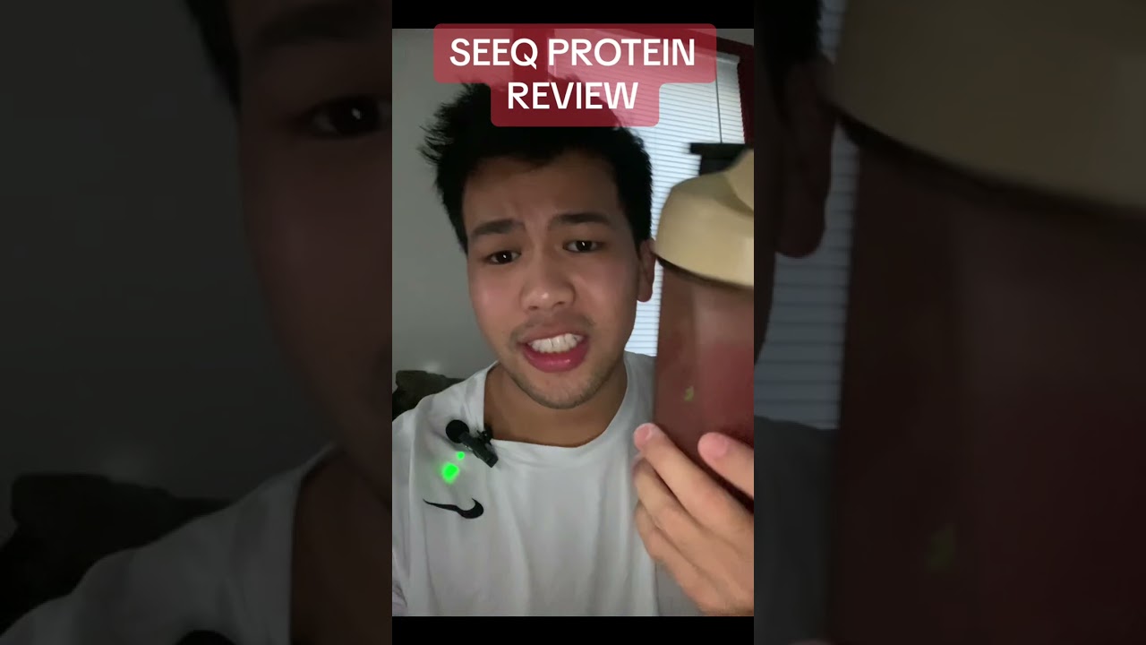 Seeq protein review: no clumps, perfect blend! #protein #seeq #gym