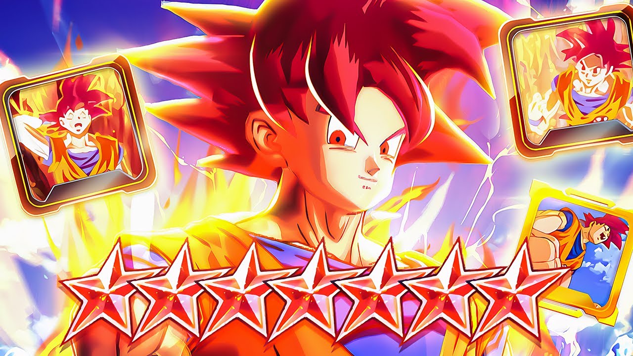 ¡YA DEJA DE DESTRUIR COSAAAS! GOKU GOD LF FULL ROJAS (Dragón Ball Legends)